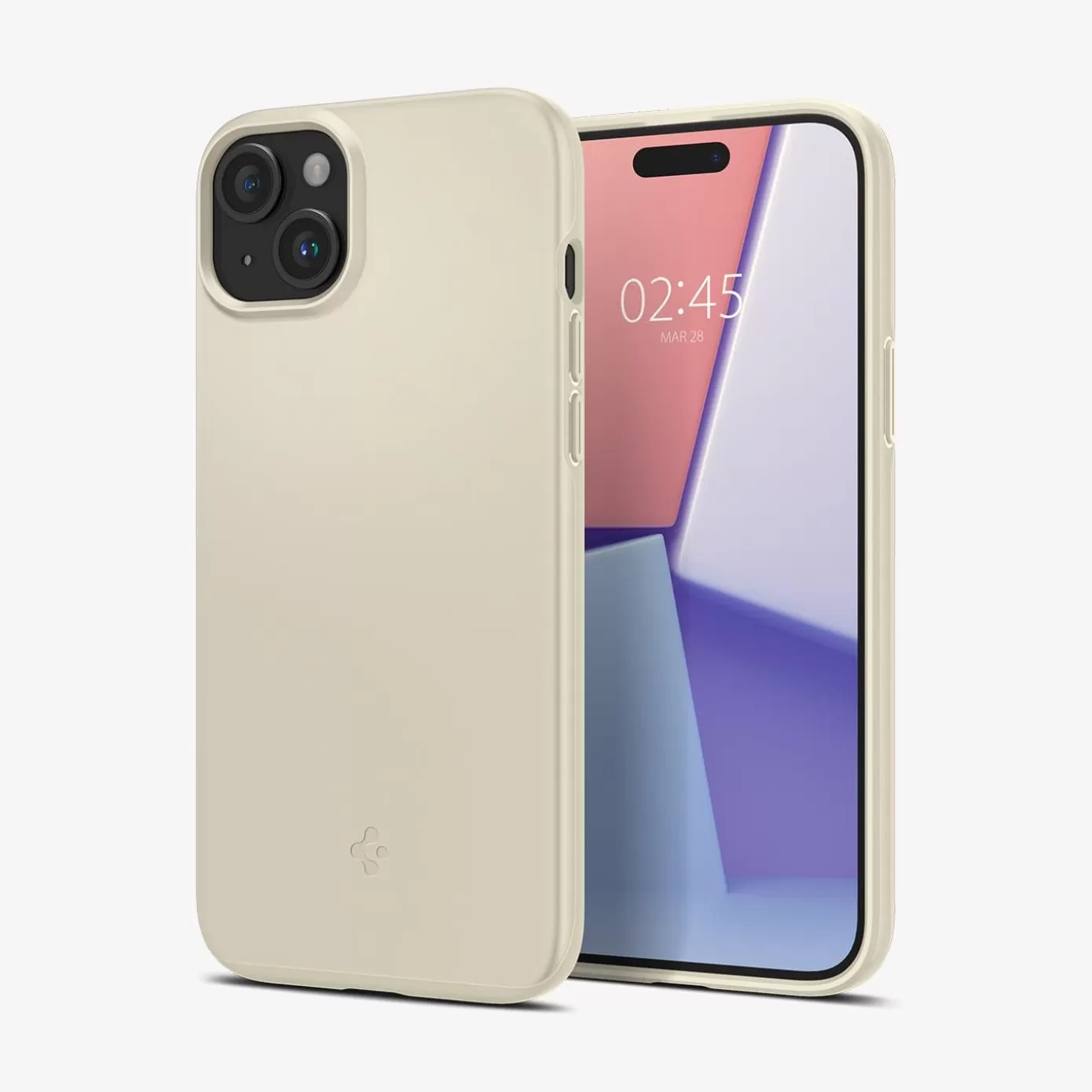 Spigen Iphone·Iphone 15 Pro Max | Iphone·Iphone 15 Pro | Thin Fit Mute Beige