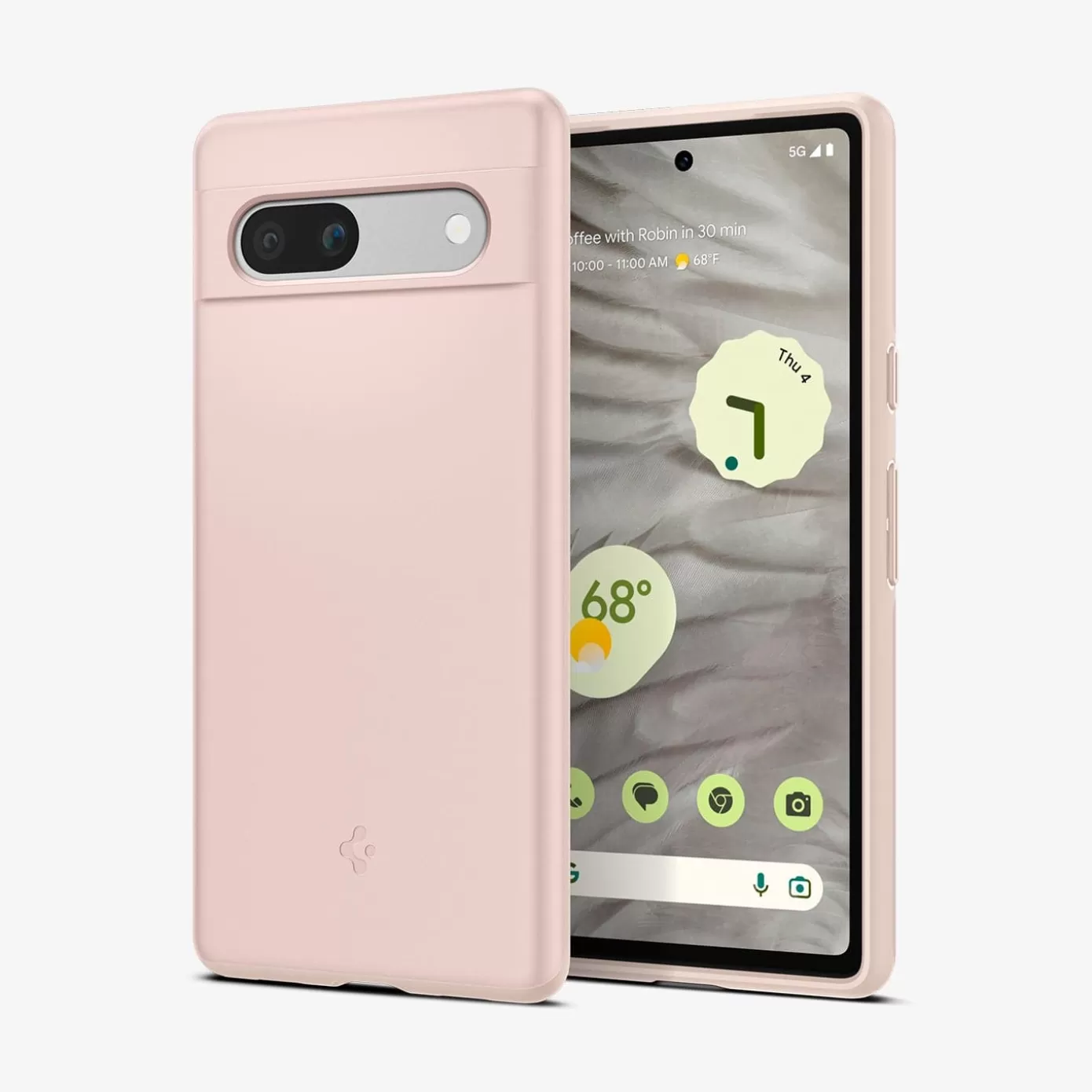 Spigen Pixel Phone·More Pixel Series | Thin Fit Pink Sand