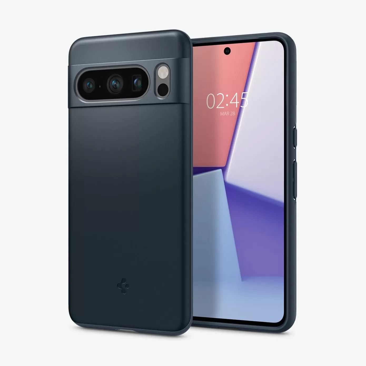 Spigen Pixel Phone·Pixel 8A | Pixel Phone·Pixel 8 Pro | Thin Fit Metal Slate