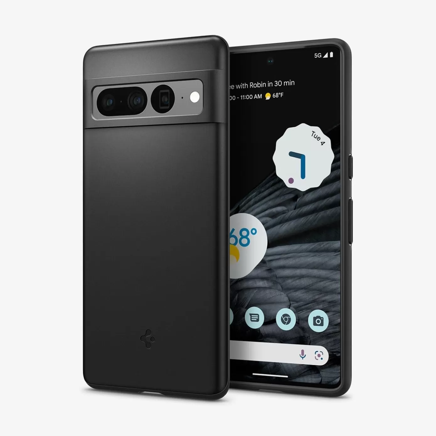 Spigen Pixel Phone·More Pixel Series | Thin Fit Black