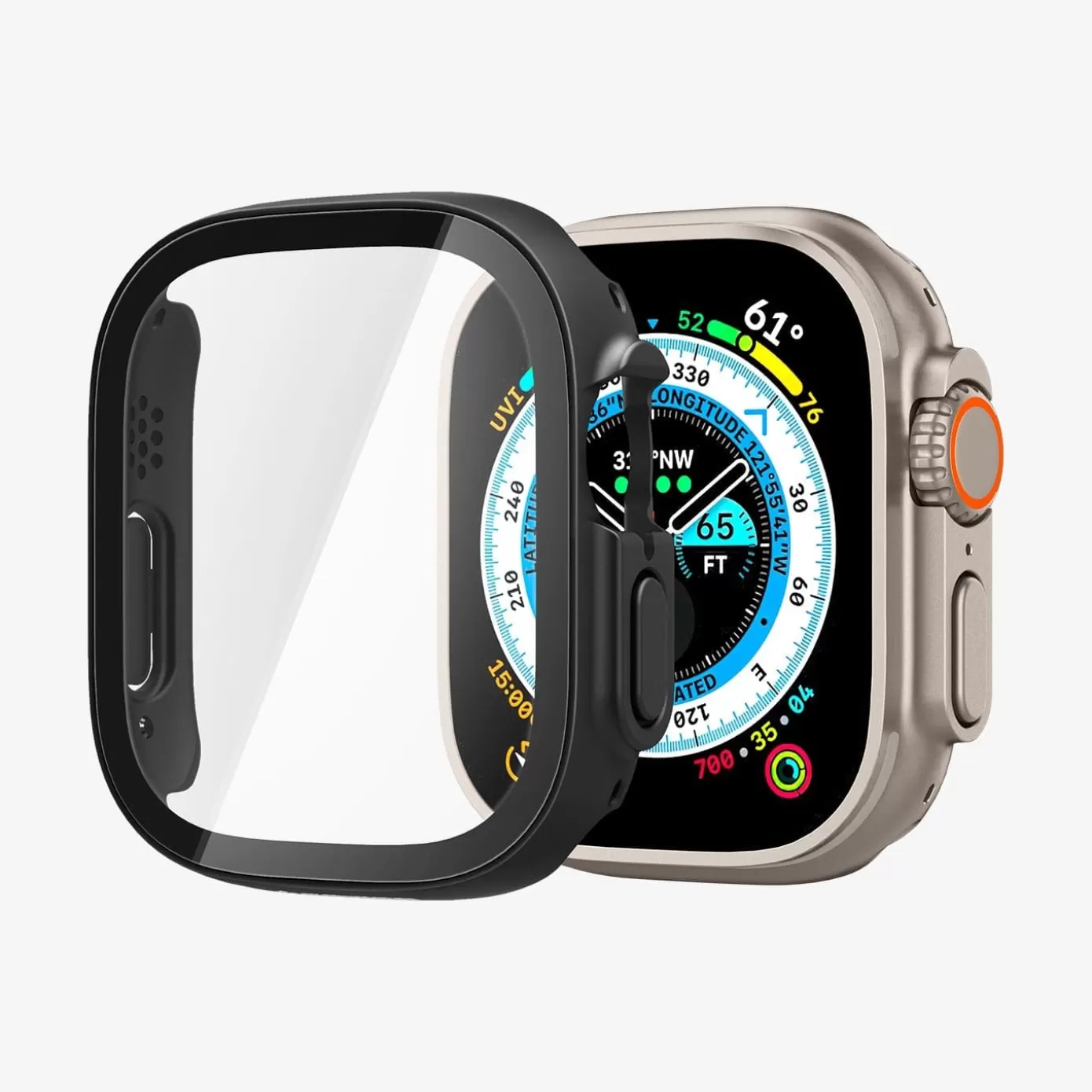 Spigen Apple Watch·Apple Watch Ultra Series | Thin Fit 360 Black