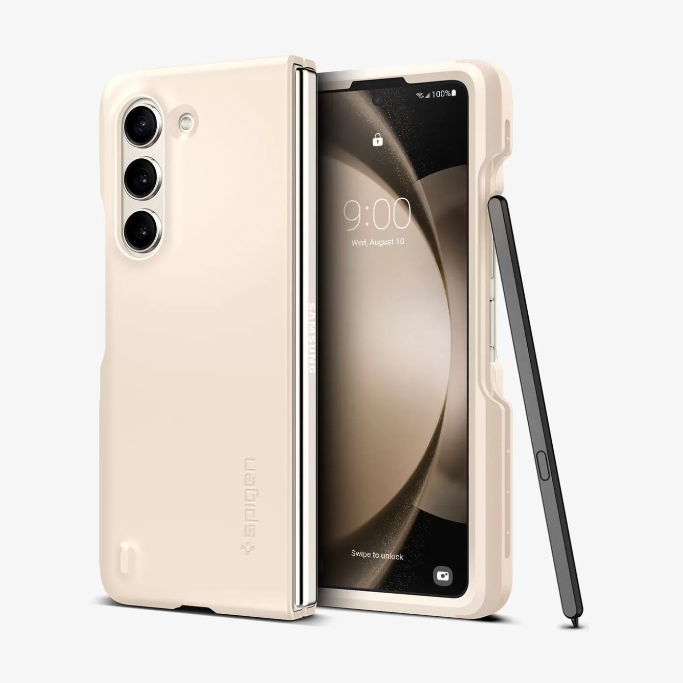 Spigen Galaxy Z·Galaxy Z Fold 5 | Thin Fit P Pearled Ivory