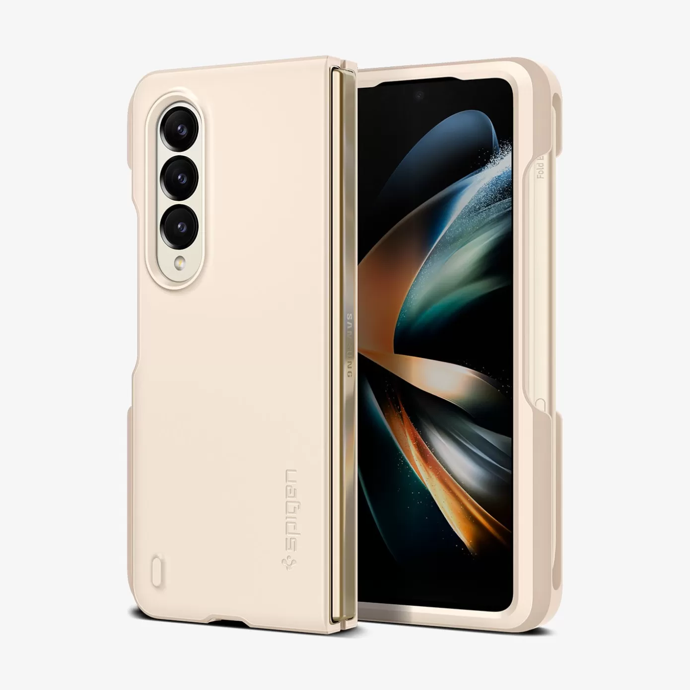 Spigen Galaxy Z·More Galaxy Z Series | Thin Fit Pro Pearled Ivory