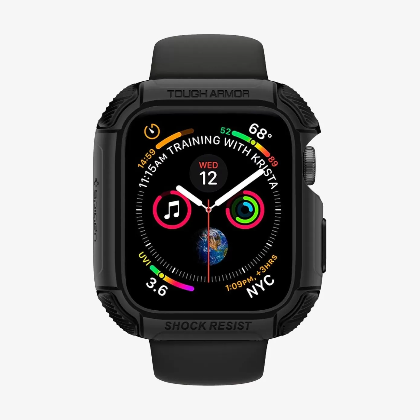 Spigen Apple Watch·Apple Watch Ultra Series | Apple Watch·Apple Watch 10 Series | Tough Armor Black