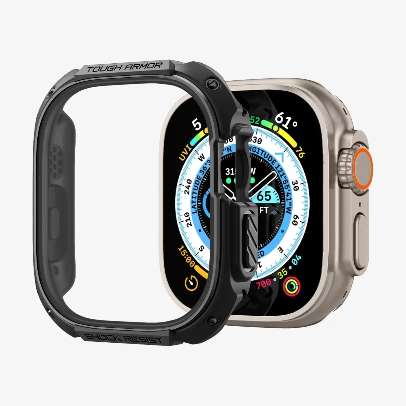 Spigen Apple Watch·Apple Watch Ultra Series | Apple Watch·Apple Watch 10 Series | Tough Armor Black