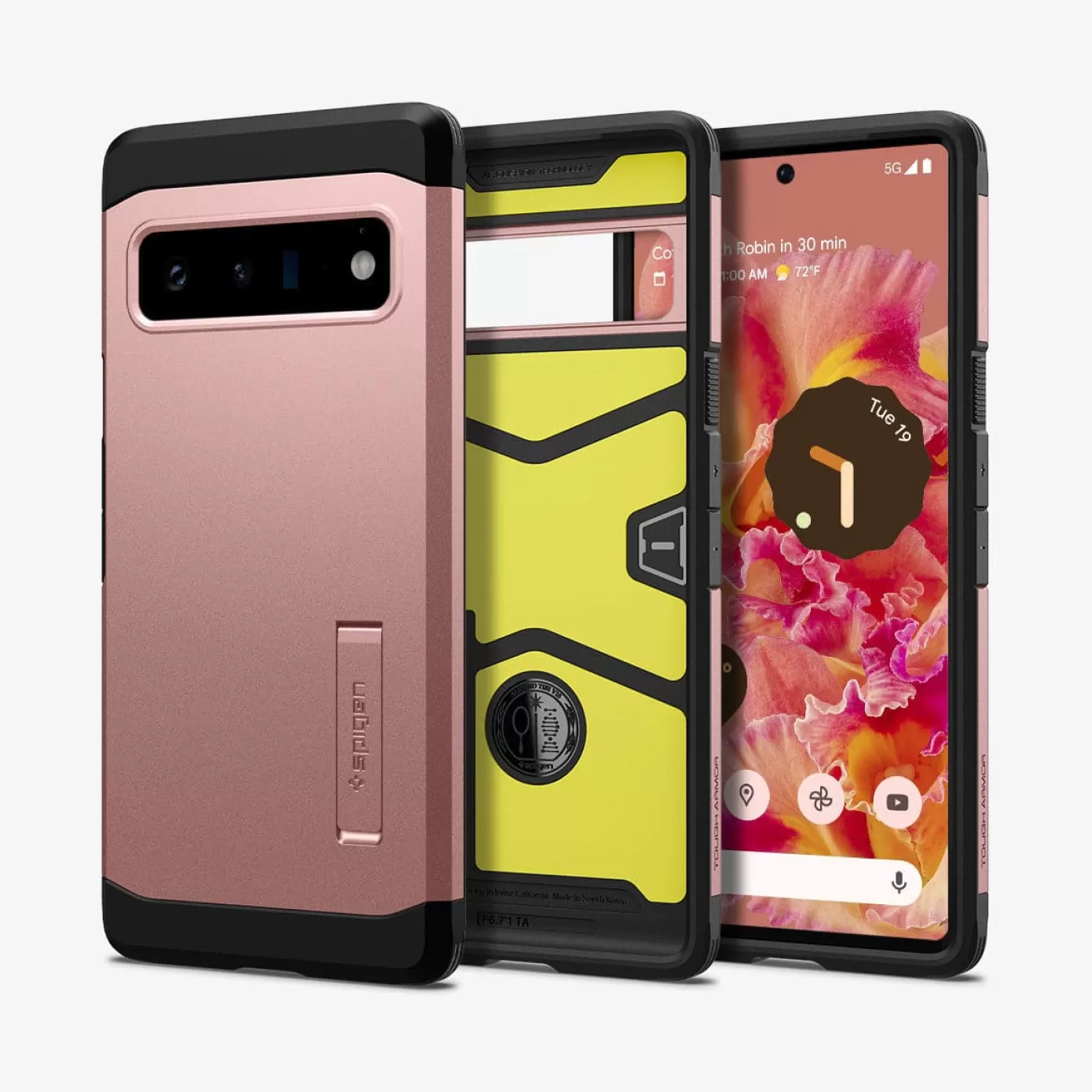 Spigen Pixel Phone·More Pixel Series | Tough Armor Rose Gold