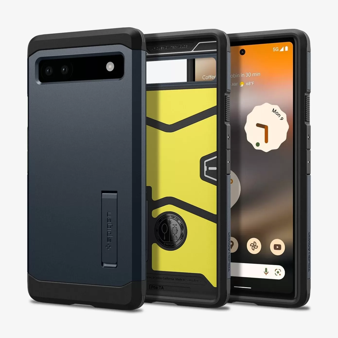 Spigen Pixel Phone·More Pixel Series | Tough Armor Metal Slate