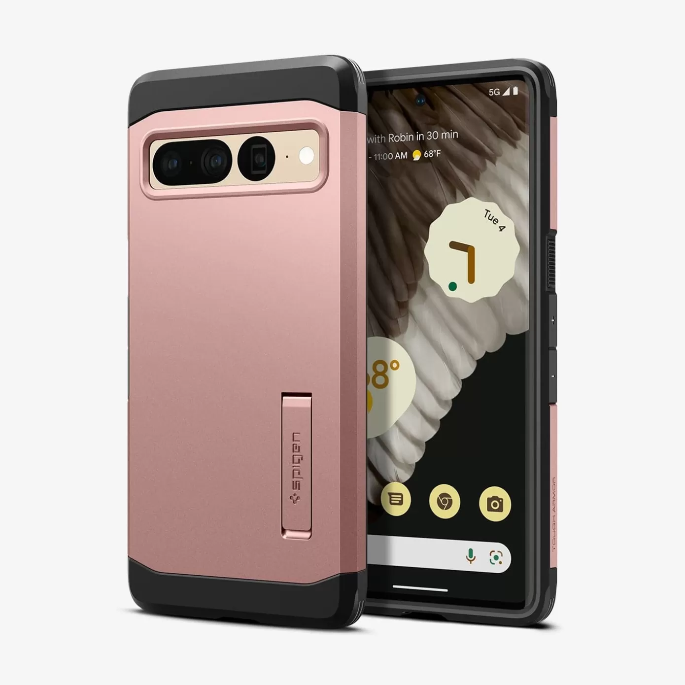 Spigen Pixel Phone·More Pixel Series | Tough Armor Rose Gold