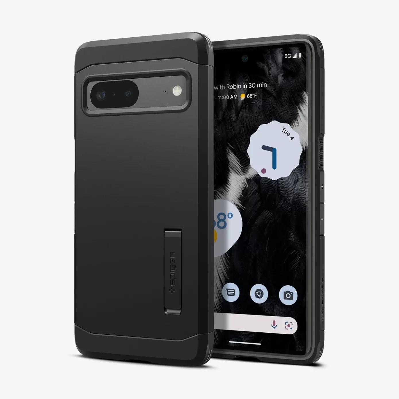 Spigen Pixel Phone·More Pixel Series | Tough Armor Black