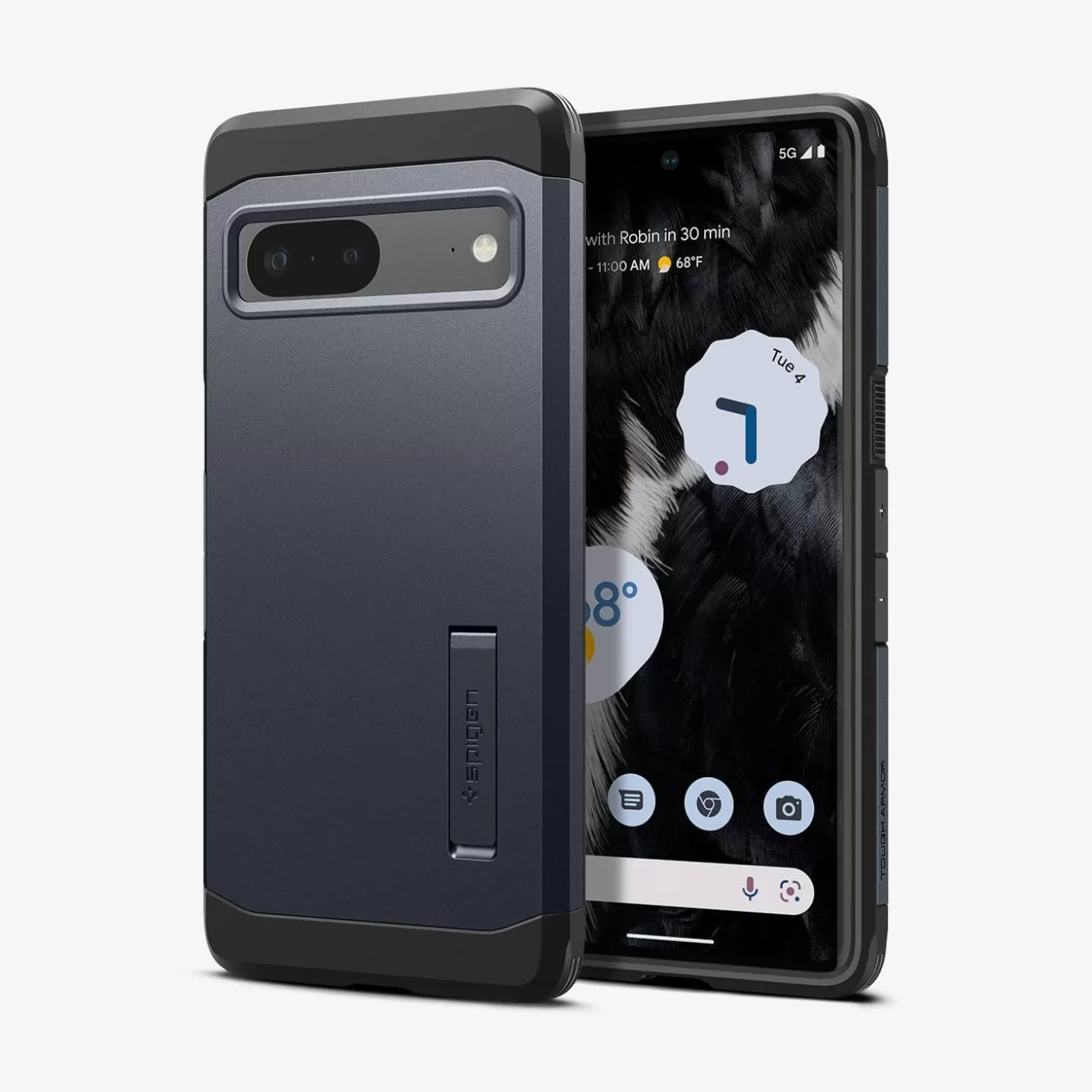 Spigen Pixel Phone·More Pixel Series | Tough Armor Metal Slate