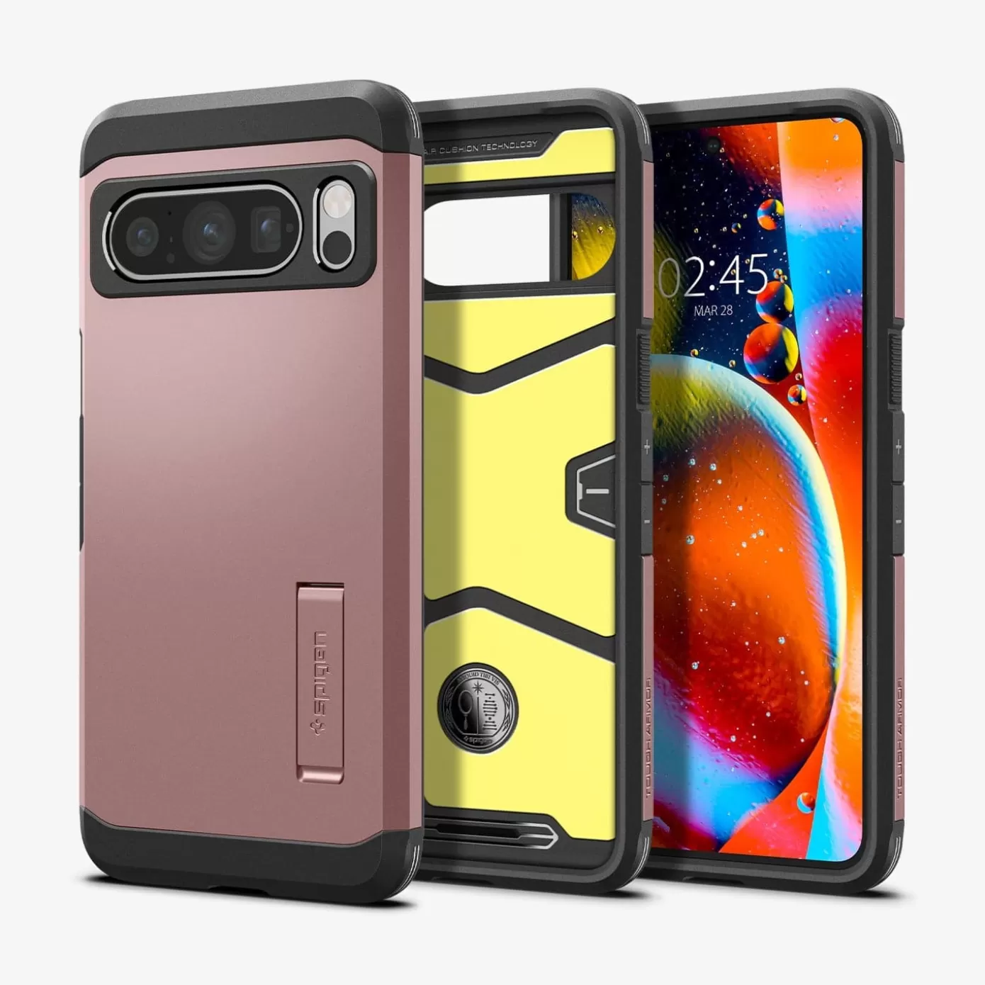 Spigen Pixel Phone·Pixel 8A | Pixel Phone·Pixel 8 Pro | Tough Armor Rose Gold