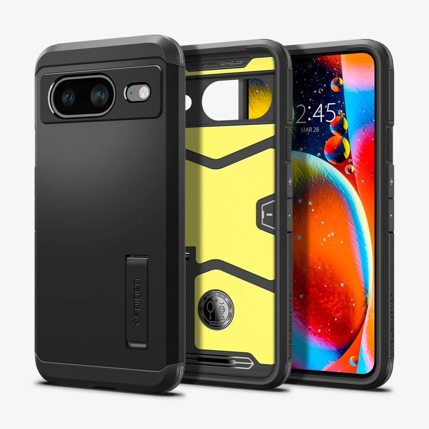 Spigen Pixel Phone·Pixel 8A | Pixel Phone·Pixel 8 Pro | Tough Armor Black