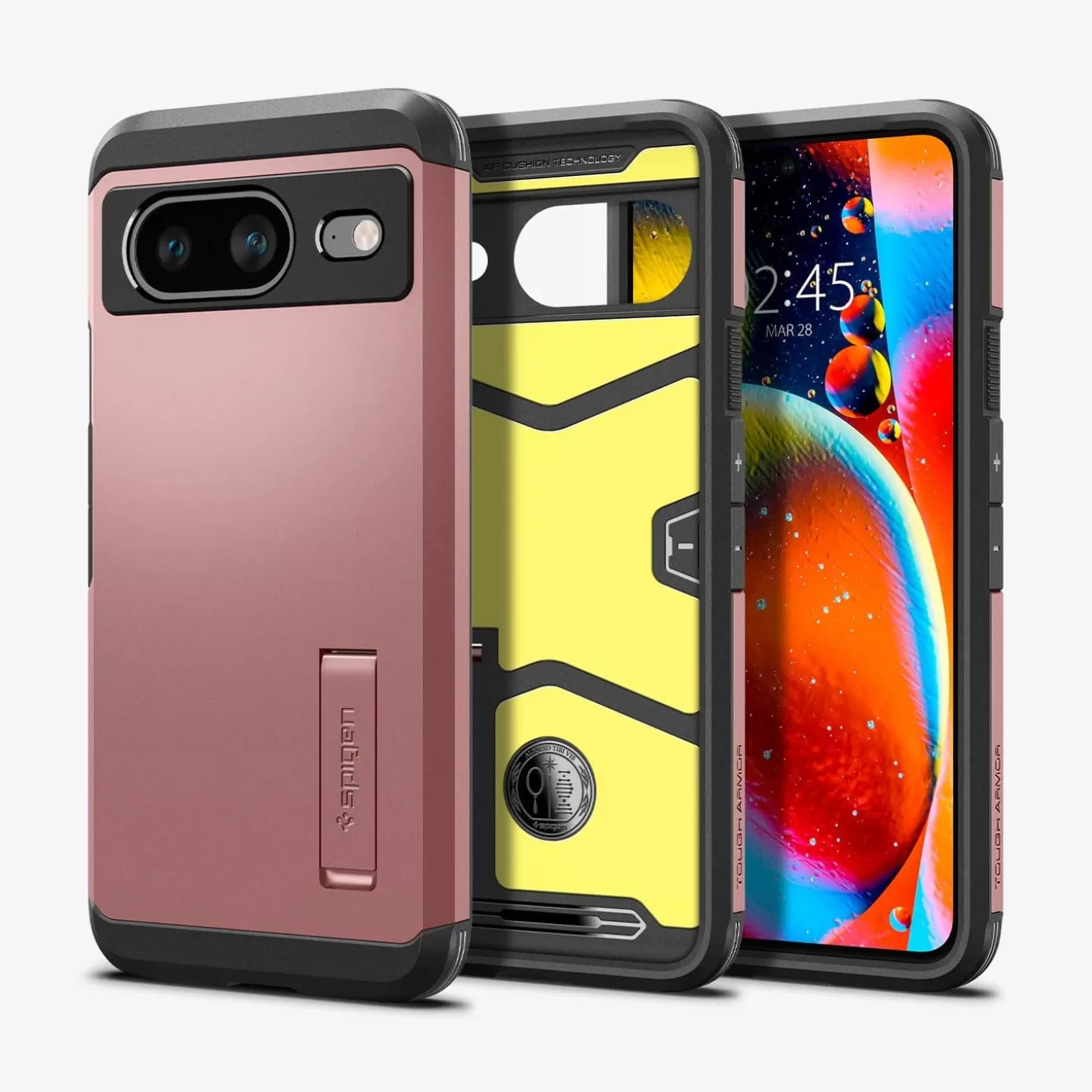 Spigen Pixel Phone·Pixel 8A | Pixel Phone·Pixel 8 Pro | Tough Armor Rose Gold