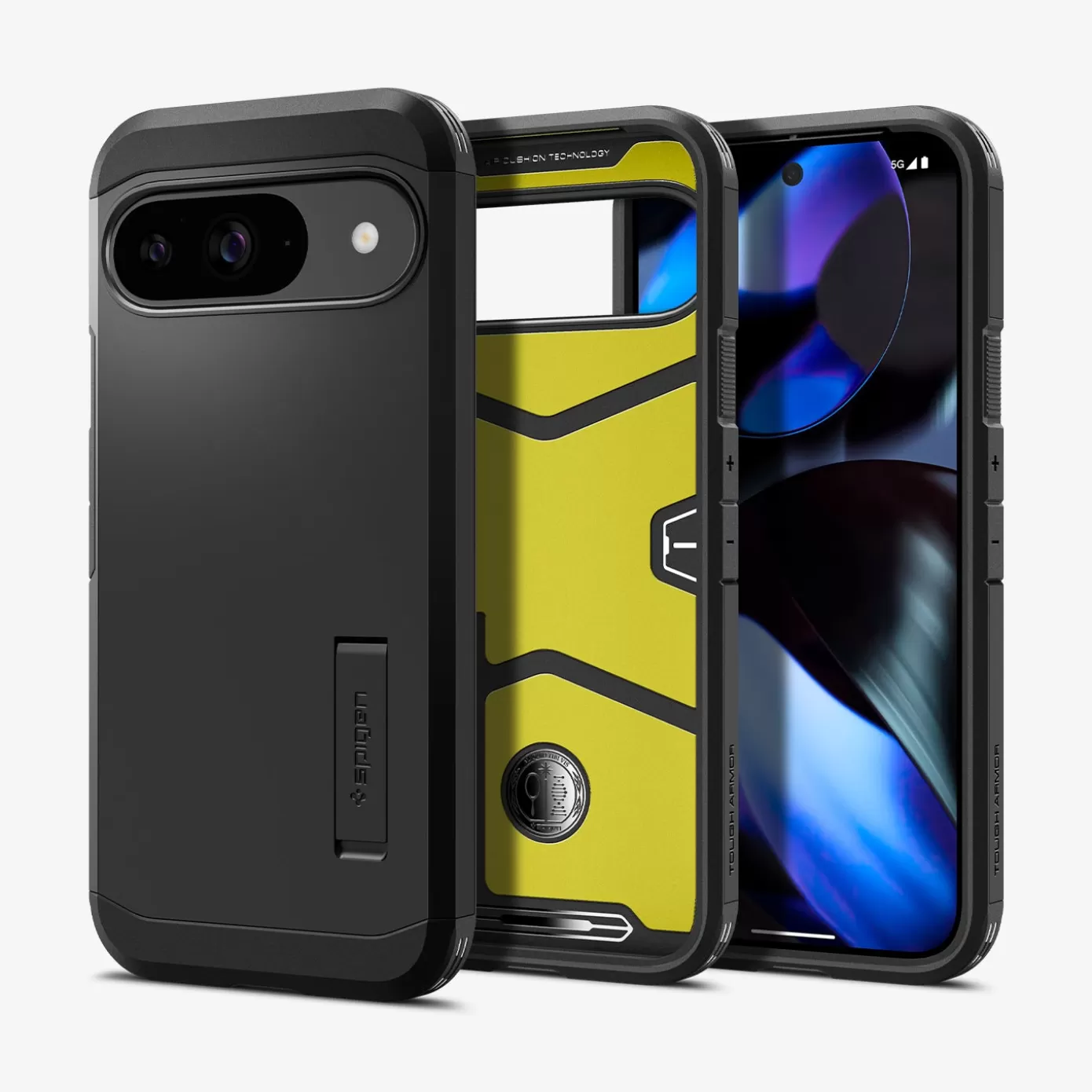 Spigen Pixel Phone·Pixel 9 Pro Xl | Pixel Phone·Pixel 9 Pro | Tough Armor Black