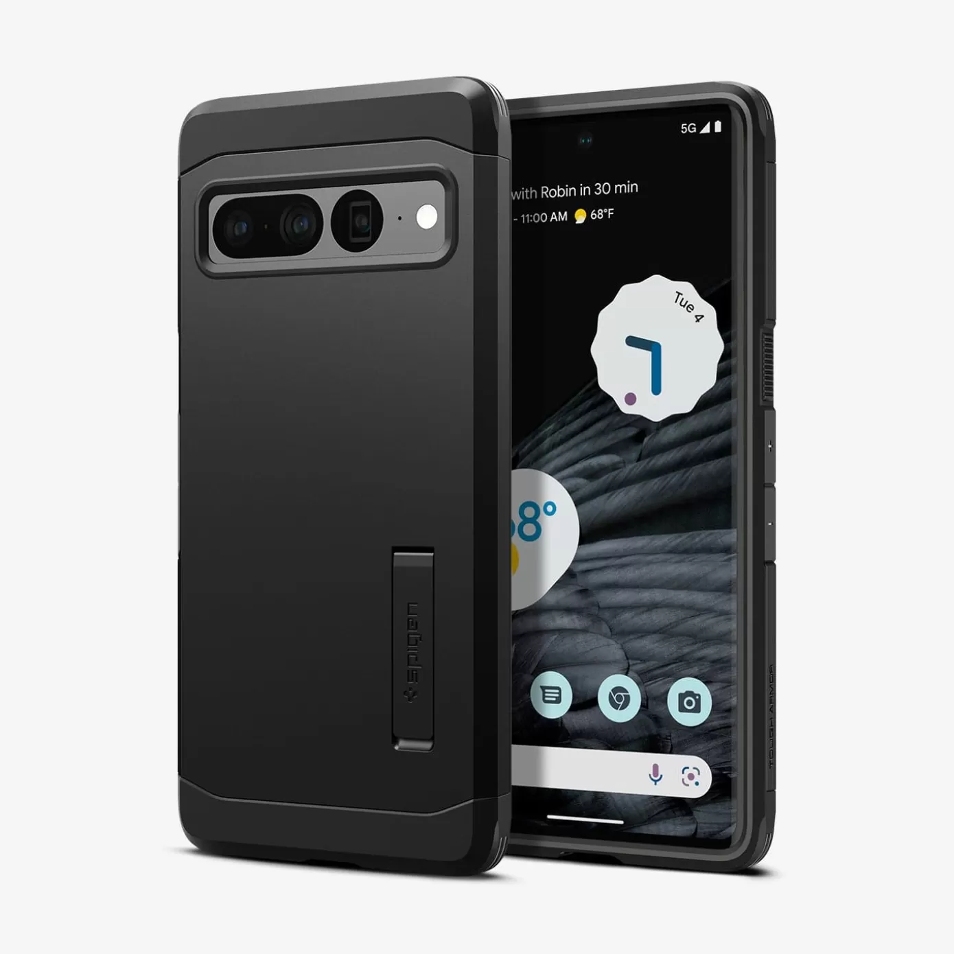 Spigen Pixel Phone·More Pixel Series | Tough Armor Black