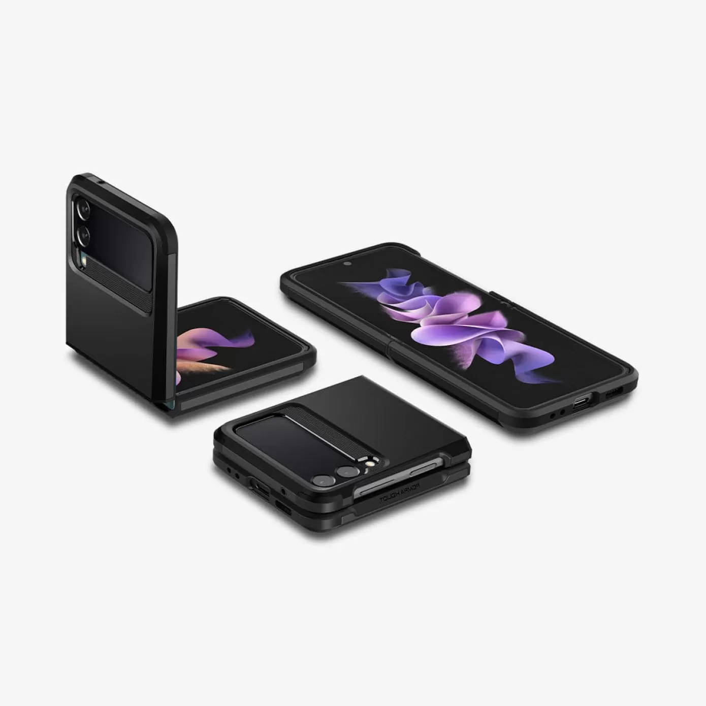 Spigen Galaxy Z·More Galaxy Z Series | Tough Armor Black