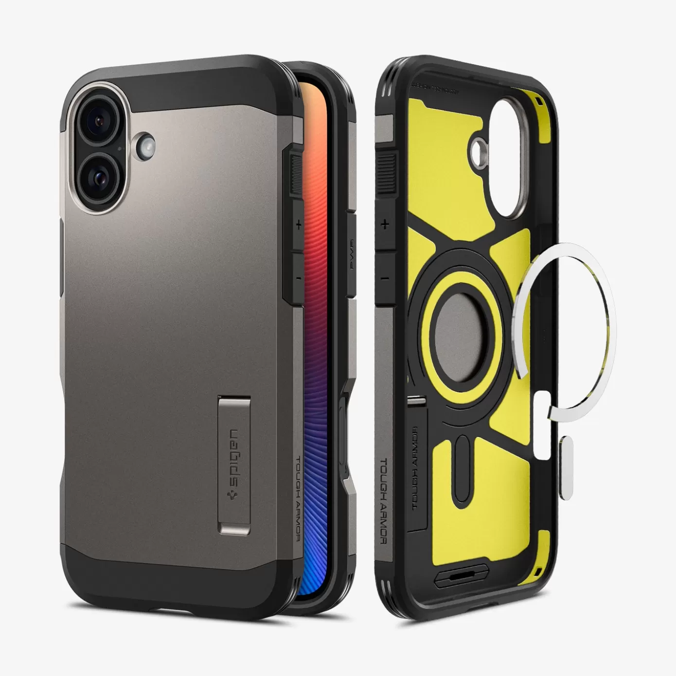 Spigen Iphone·Iphone 16 Pro Max | Iphone·Iphone 16 Pro | Tough Armor AI (MagFit) Gunmetal