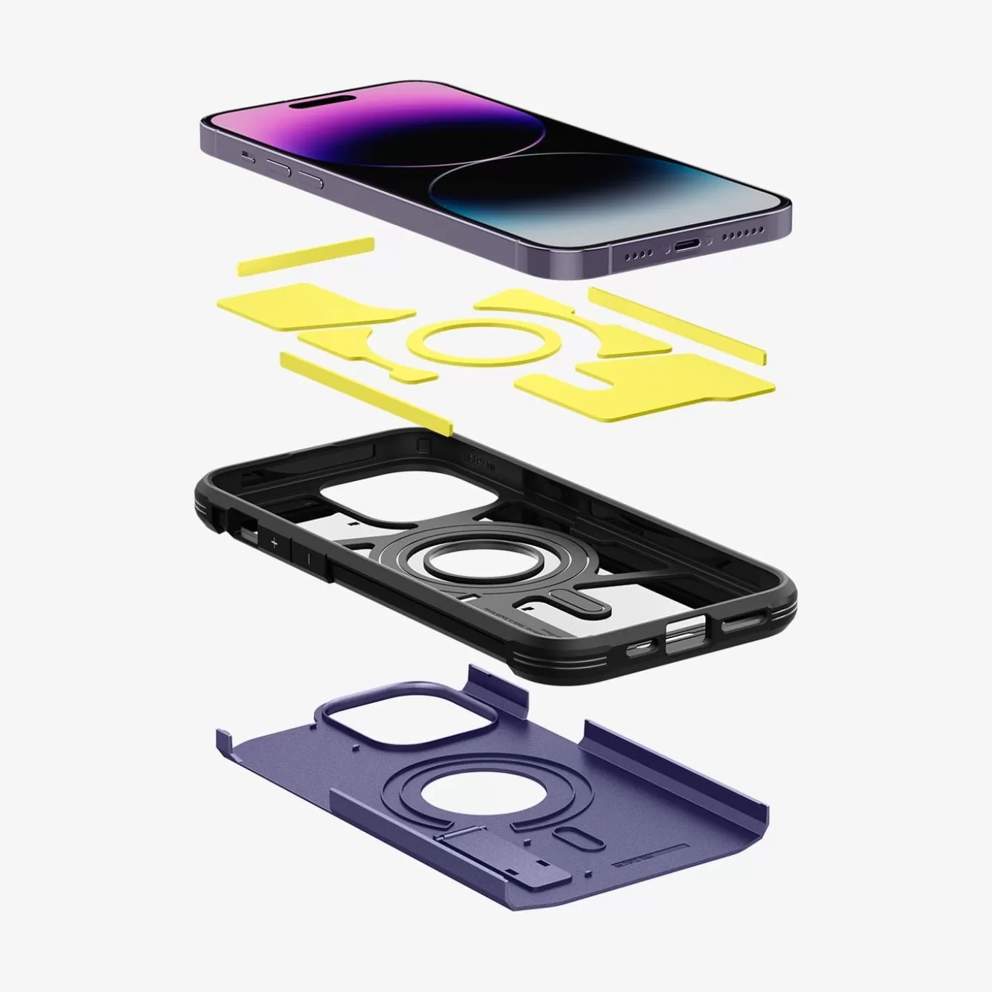 Spigen Iphone·Iphone 14 Series | Tough Armor (MagFit) Deep Purple