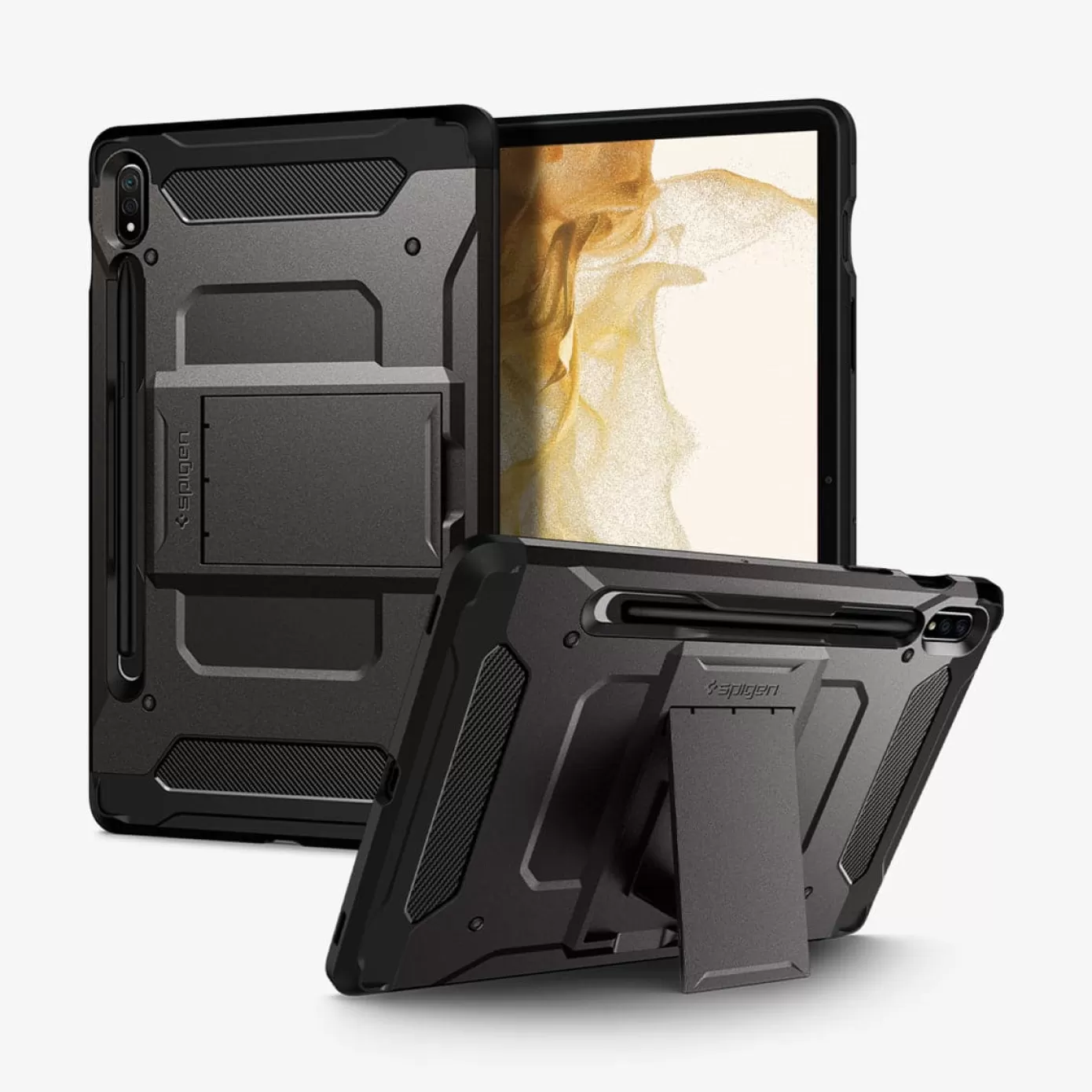 Spigen Galaxy Tab·Galaxy Tab S | Tough Armor Pro Gunmetal