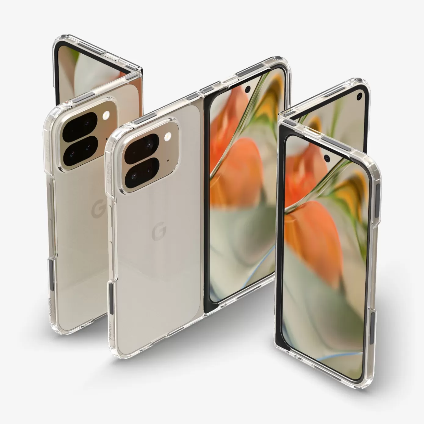 Spigen Pixel Phone·Pixel 9 Pro Fold | Pixel Phone·Pixel 9 Pro Xl | Ultra Hybrid Crystal Clear