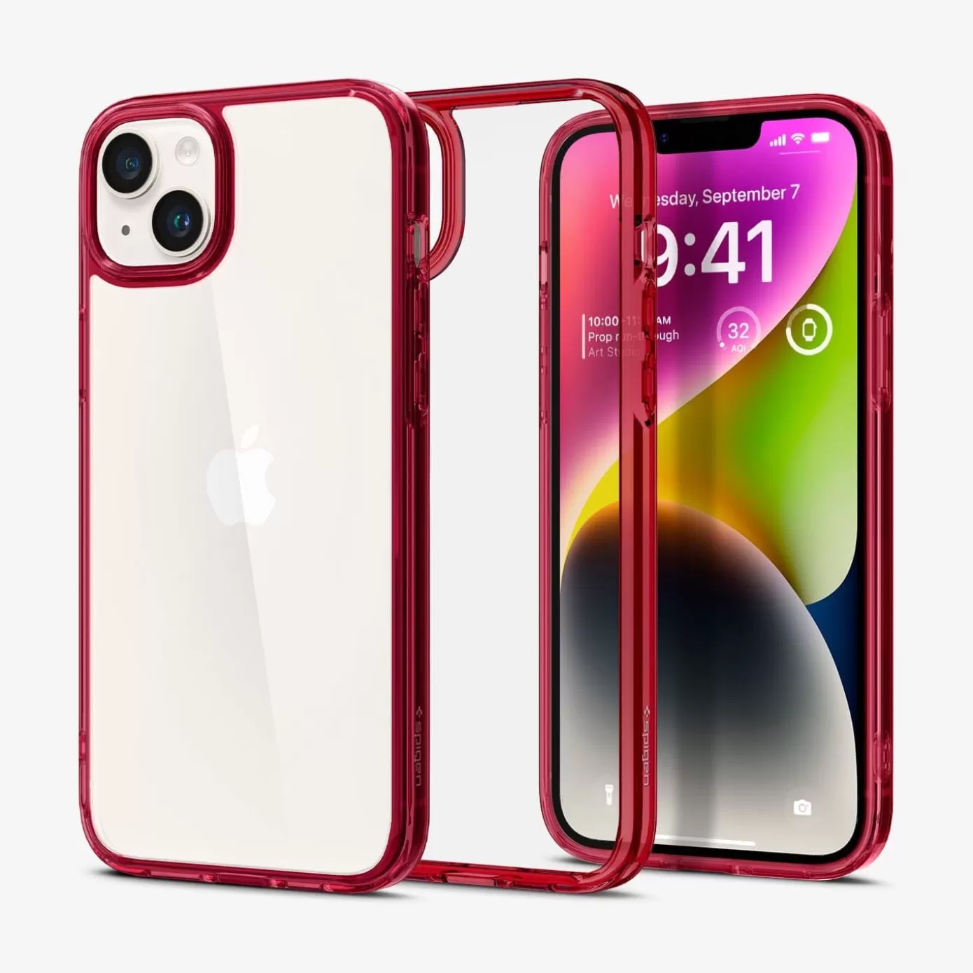 Spigen Iphone·Iphone 14 Series | Ultra Hybrid Red Crystal