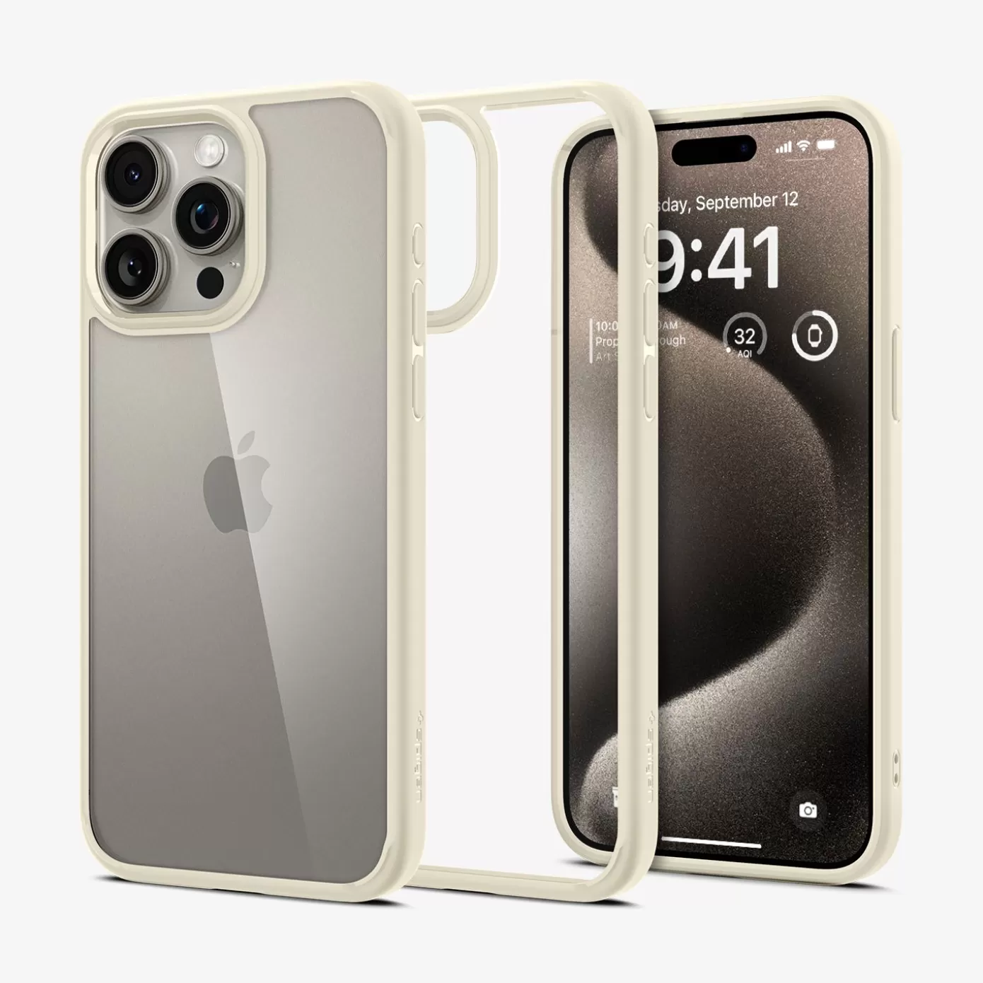 Spigen Iphone·Iphone 15 Pro Max | Iphone·Iphone 15 Pro | Ultra Hybrid Mute Beige