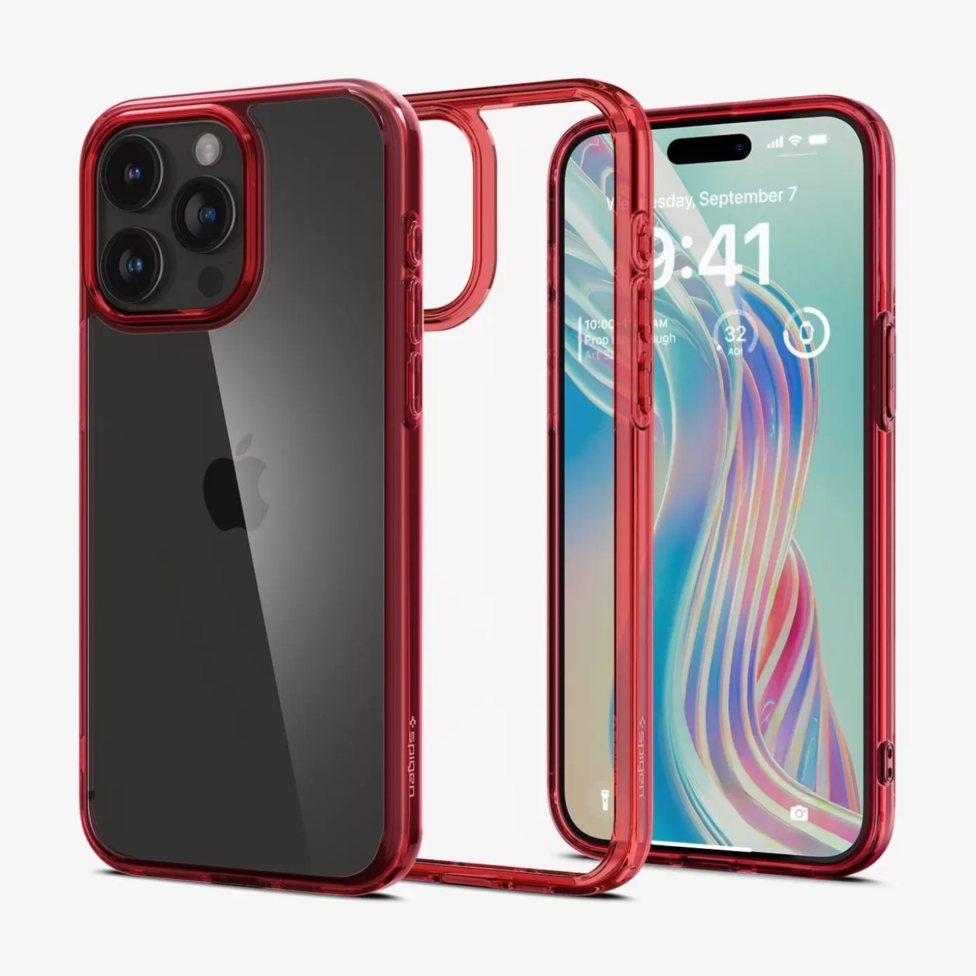 Spigen Iphone·Iphone 15 Pro Max | Iphone·Iphone 15 Pro | Ultra Hybrid Deep Red