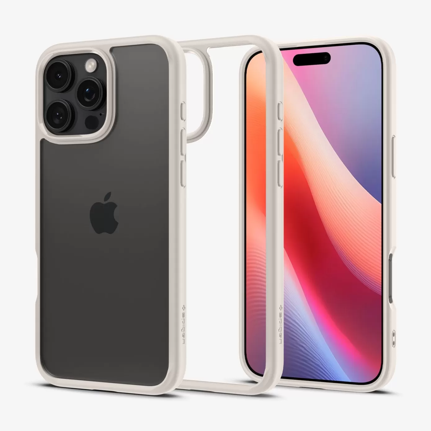 Spigen Iphone·Iphone 16 Pro Max | Iphone·Iphone 16 Pro | Ultra Hybrid Natural Titanium