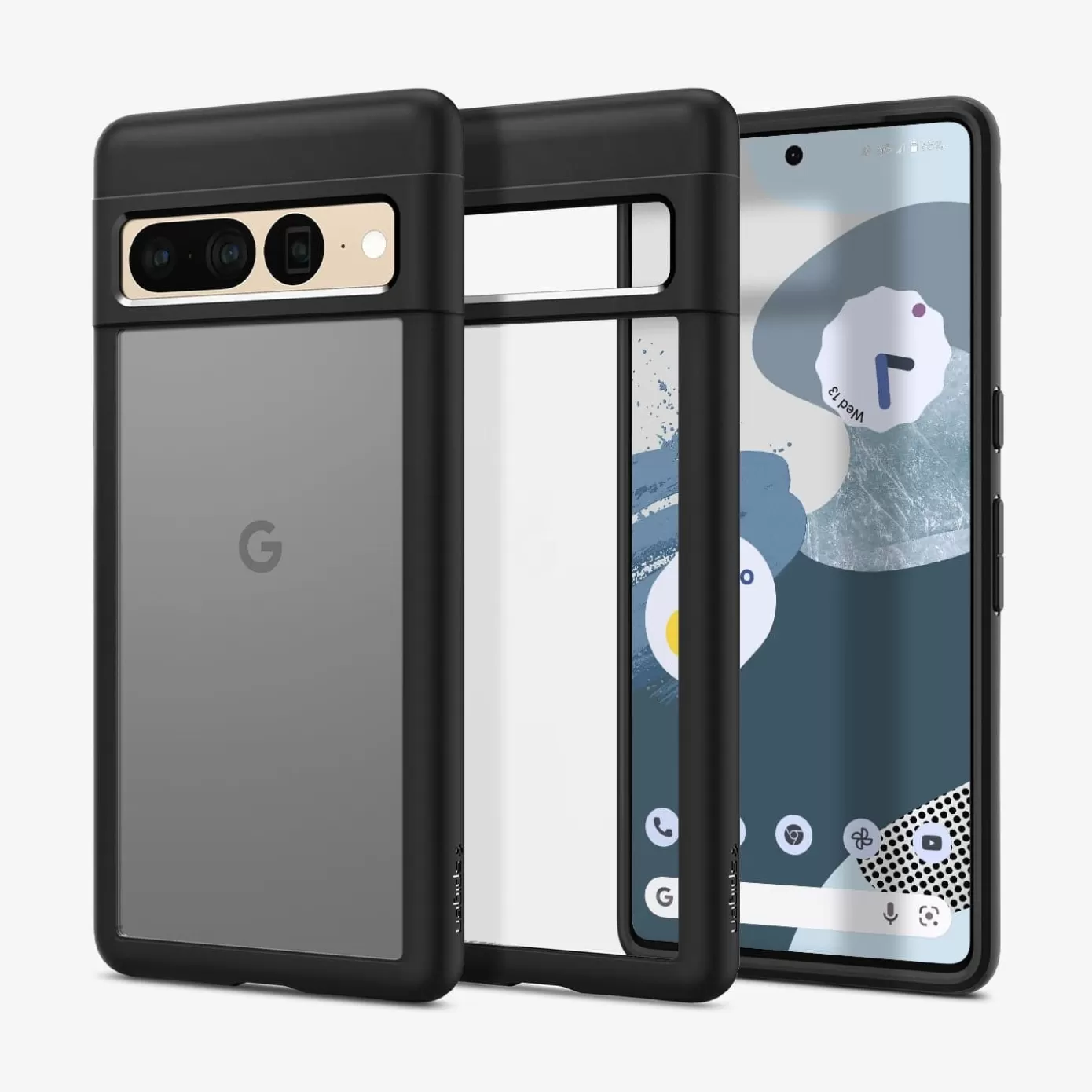 Spigen Pixel Phone·More Pixel Series | Ultra Hybrid Matte Black