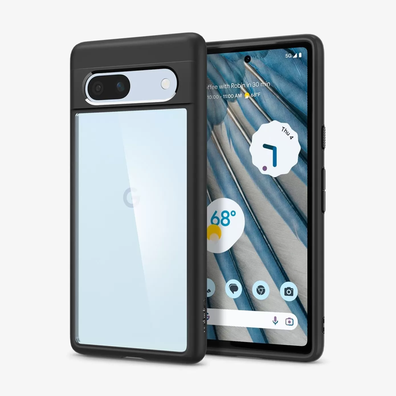 Spigen Pixel Phone·More Pixel Series | Ultra Hybrid Matte Black