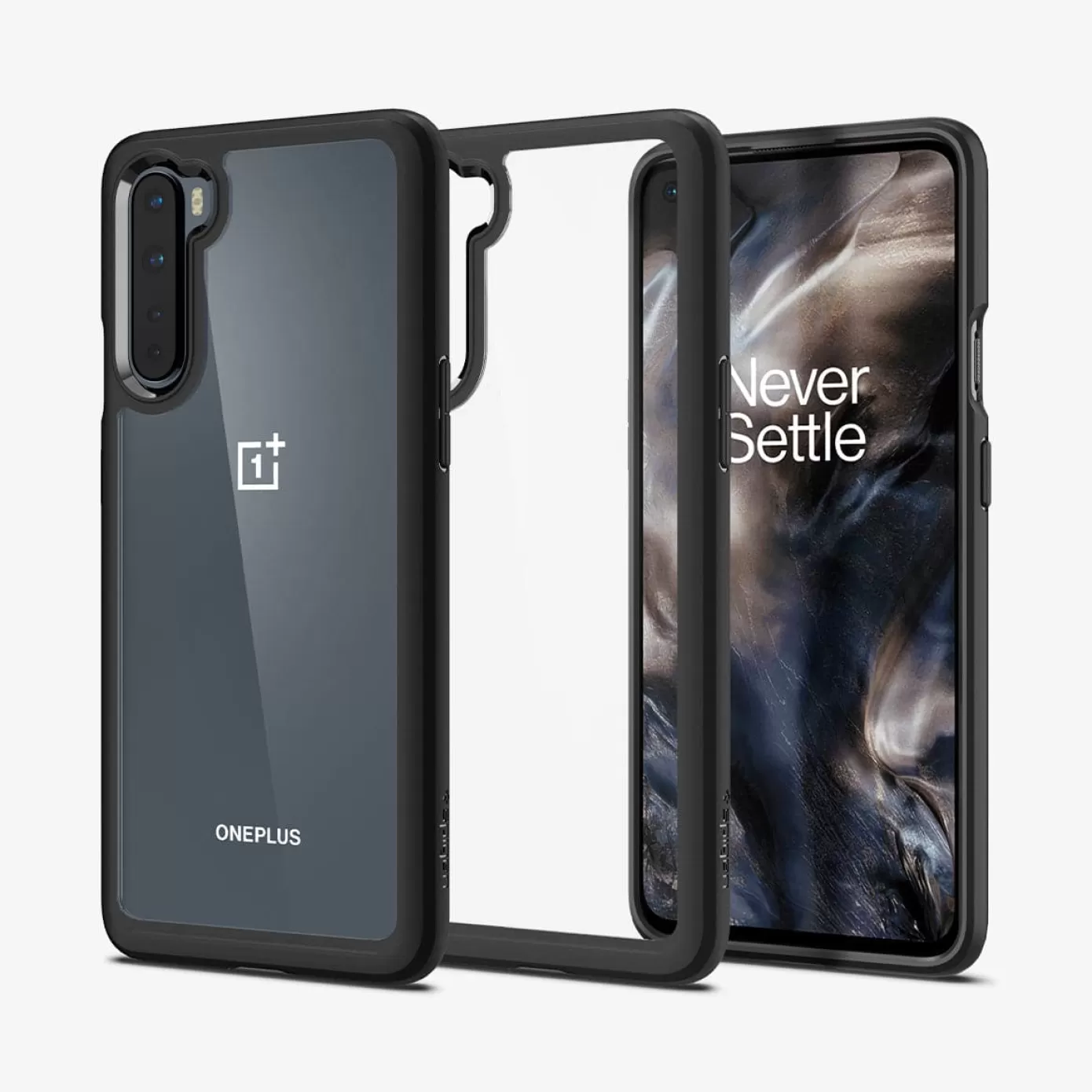 Spigen Oneplus·More Oneplus | Ultra Hybrid Matte Black