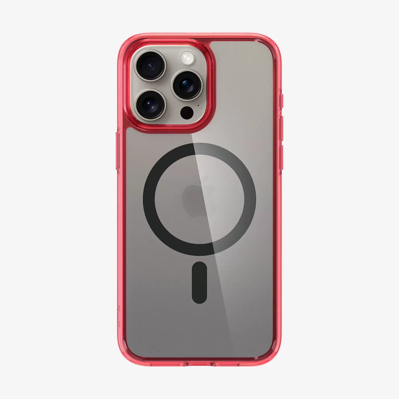 Spigen Iphone·Iphone 15 Pro Max | Iphone·Iphone 15 Pro | Ultra Hybrid (MagFit) Frost Deep Red