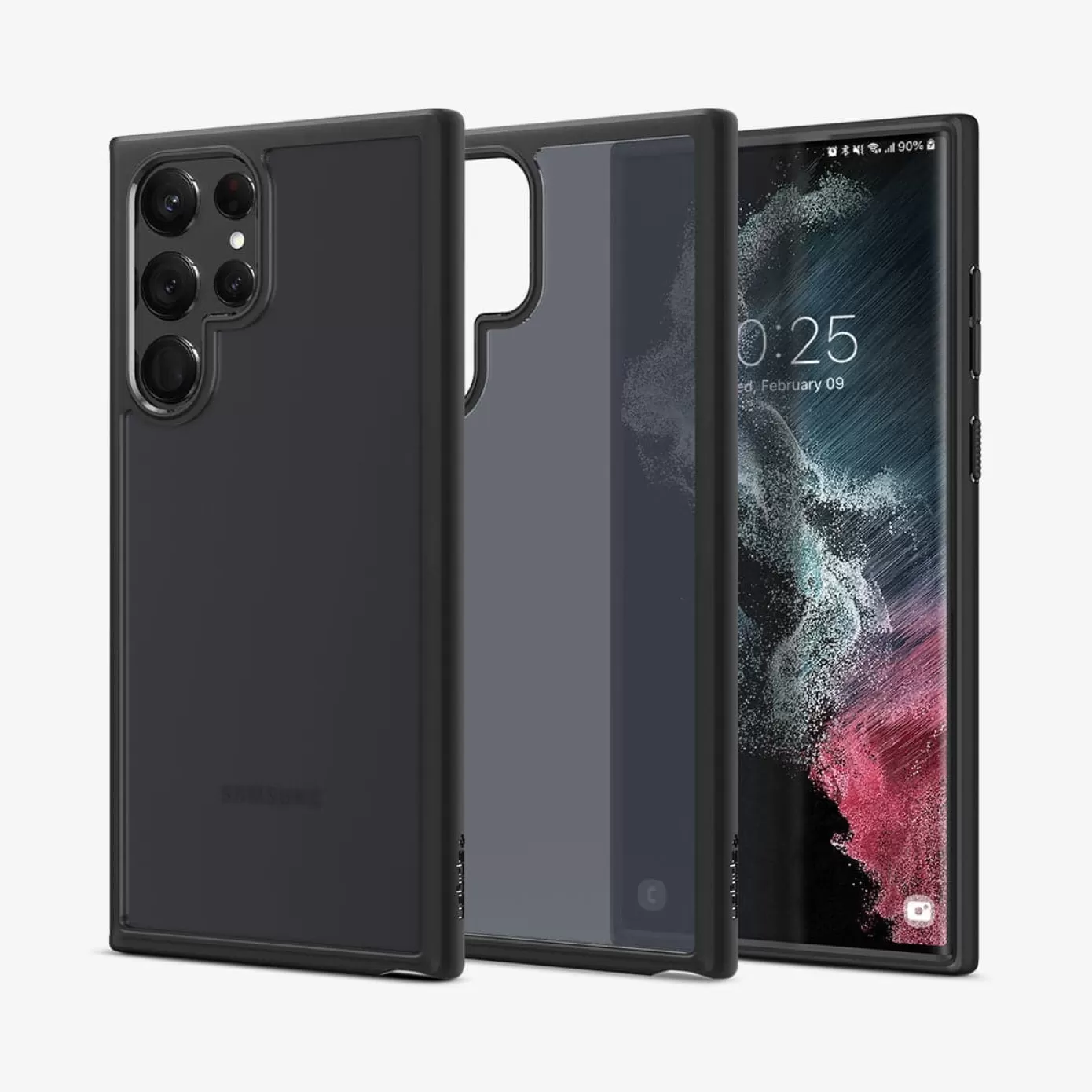 Spigen Galaxy S·More Galaxy Series | Ultra Hybrid Matte Frost Black