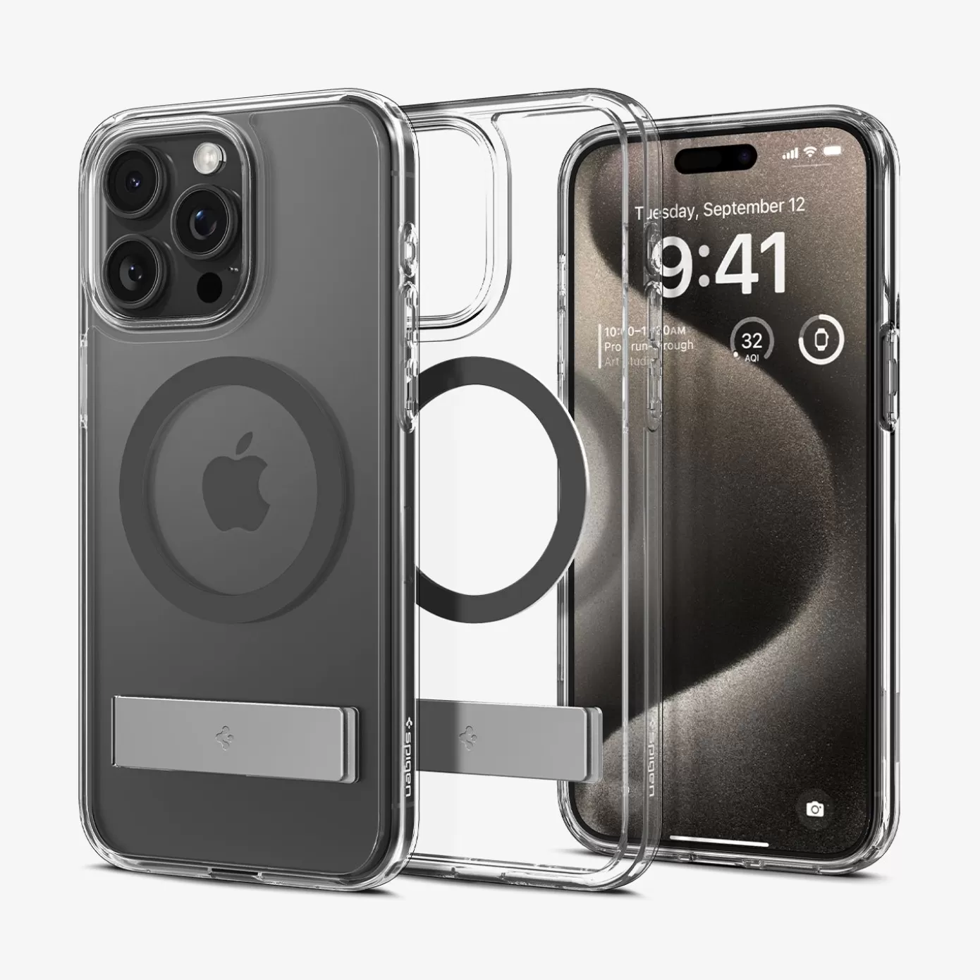 Spigen Iphone·Iphone 15 Pro Max | Iphone·Iphone 15 Pro | Ultra Hybrid S (MagFit) Graphite