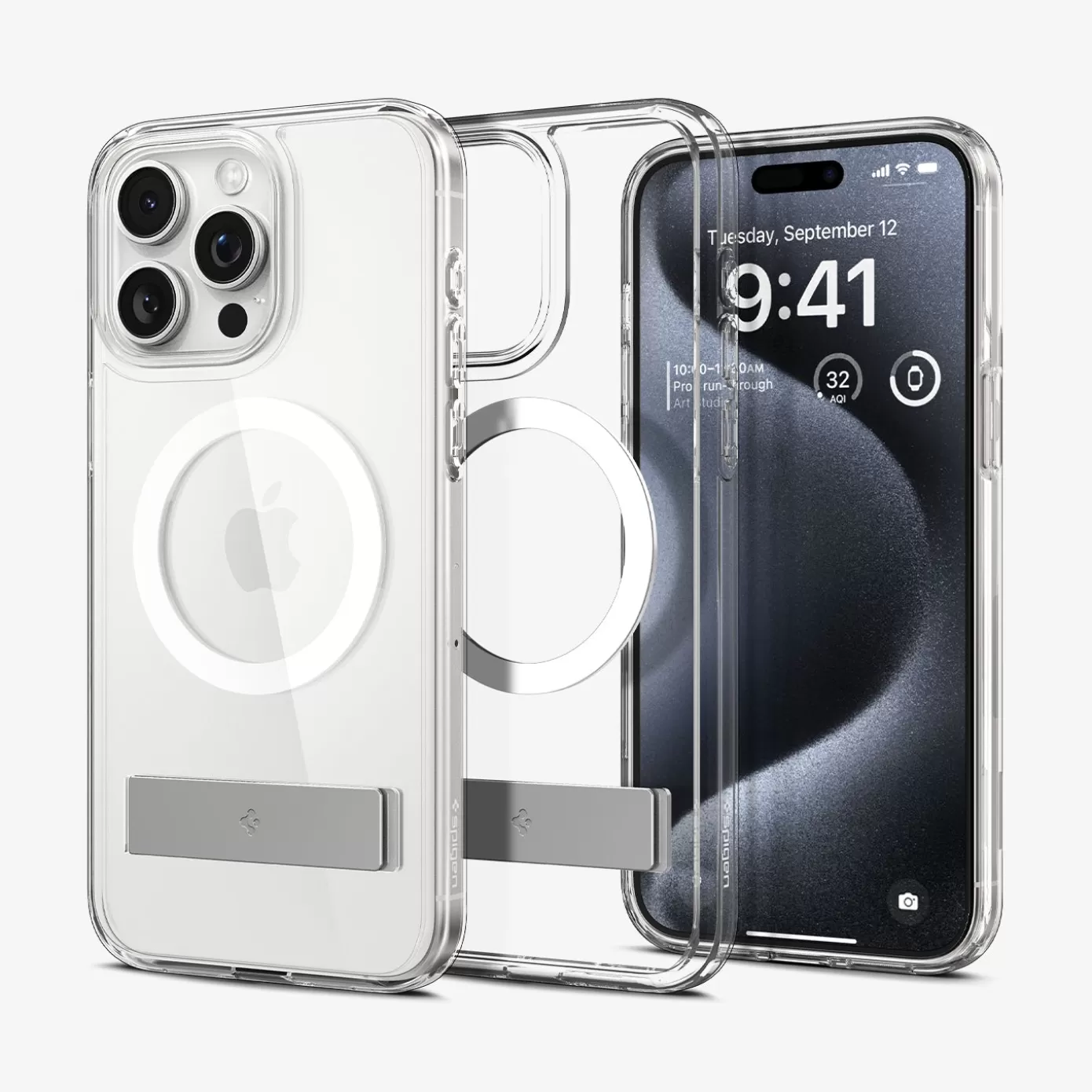 Spigen Iphone·Iphone 15 Pro Max | Iphone·Iphone 15 Pro | Ultra Hybrid S (MagFit) Crystal Clear