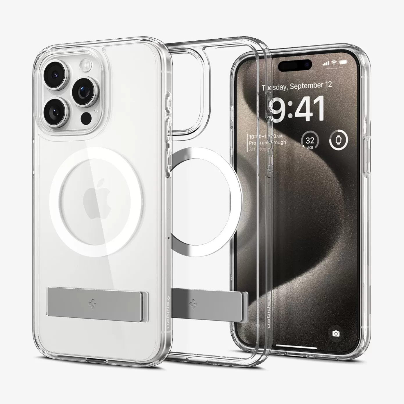 Spigen Iphone·Iphone 15 Pro Max | Iphone·Iphone 15 Pro | Ultra Hybrid S (MagFit) Crystal Clear