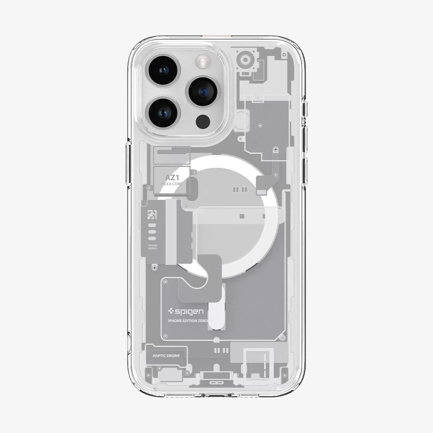 Spigen Iphone·Iphone 15 Pro Max | Iphone·Iphone 15 Pro | Ultra Hybrid Zero One (MagFit) Zero One White