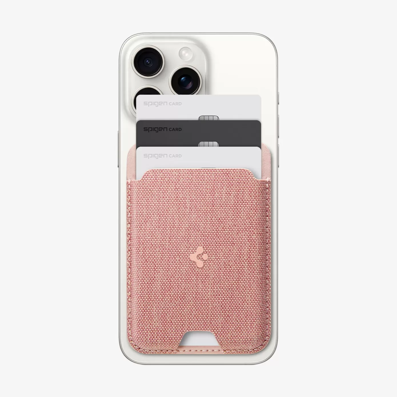 Spigen Wallets | Urban Fit | 3 Cards (MagFit) Rose Gold