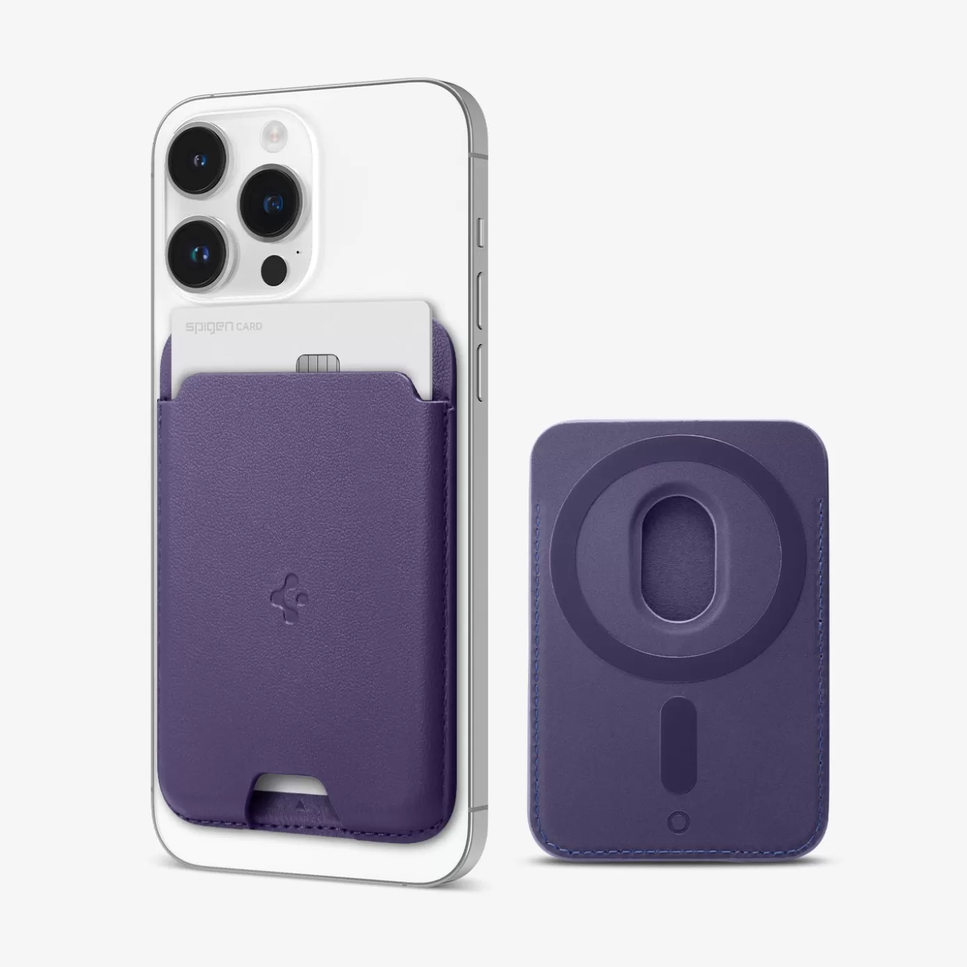 Spigen Wallets | Valentinus (MagFit) Purple